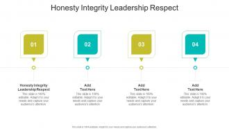 Honesty Integrity Leadership Respect In Powerpoint And Google Slides Cpb