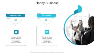 Honey Business In Powerpoint And Google Slides Cpb