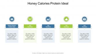Honey Calories Protein Ideal In Powerpoint And Google Slides Cpb