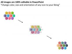 75626033 style cluster hexagonal 10 piece powerpoint presentation diagram infographic slide