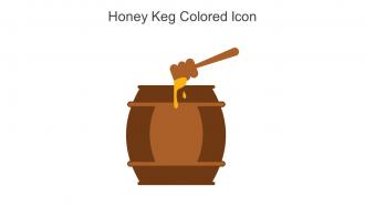 Honey Keg Colored Icon In Powerpoint Pptx Png And Editable Eps Format