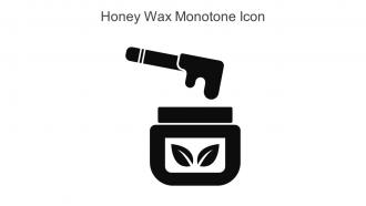 Honey Wax Monotone Icon In Powerpoint Pptx Png And Editable Eps Format