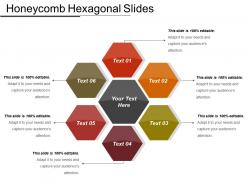Honeycomb hexagonal slides ppt sample download