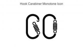 Hook Carabiner Monotone Icon In Powerpoint Pptx Png And Editable Eps Format
