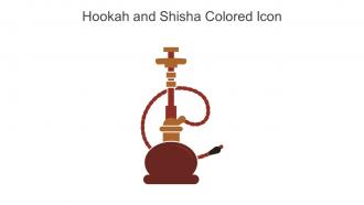 Hookah And Shisha Colored Icon In Powerpoint Pptx Png And Editable Eps Format