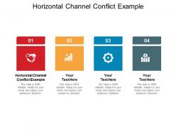 Horizontal channel conflict example ppt powerpoint presentation show cpb