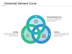 Horizontal demand curve ppt powerpoint presentation icon deck cpb