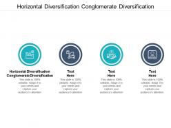 Horizontal diversification conglomerate diversification ppt powerpoint presentation inspiration file formats cpb