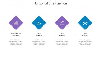 Horizontal Line Function Ppt Powerpoint Presentation Slides Gallery Cpb