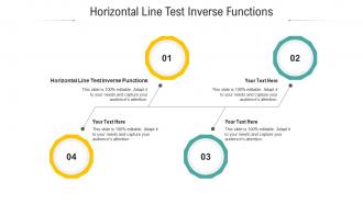 Horizontal line test inverse functions ppt powerpoint presentation model layout cpb