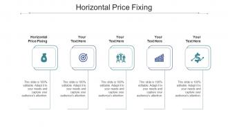 Horizontal price fixing ppt powerpoint presentation show professional cpb
