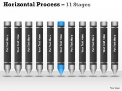 Horizontal process 11 stages 70