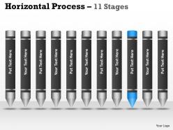 Horizontal process 11 stages 70