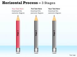 Horizontal process 3 stages 13