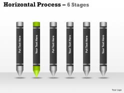Horizontal process 6 stages ppt 4