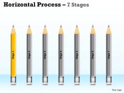 Horizontal process 7 stages business 3