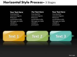 Horizontal style 3 stages 14