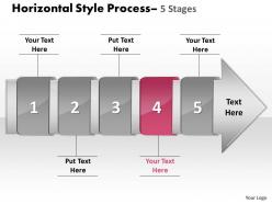 Horizontal style 5 stages 6