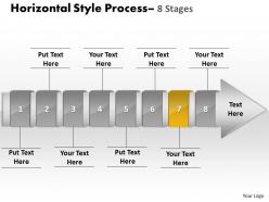 Horizontal style 8 stages 6