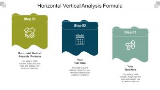Horizontal Vertical Analysis Formula Ppt Powerpoint Presentation Gallery File Cpb