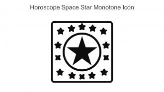 Horoscope Space Star Monotone Icon In Powerpoint Pptx Png And Editable Eps Format
