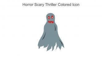 Horror Scary Thriller Colored Icon In Powerpoint Pptx Png And Editable Eps Format