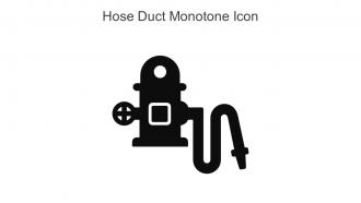 Hose Duct Monotone Icon In Powerpoint Pptx Png And Editable Eps Format