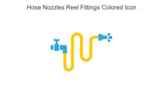 Hose Nozzles Reel Fittings Colored Icon In Powerpoint Pptx Png And Editable Eps Format
