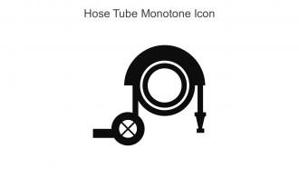Hose Tube Monotone Icon In Powerpoint Pptx Png And Editable Eps Format