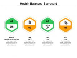 Hoshin balanced scorecard ppt powerpoint presentation gallery themes cpb