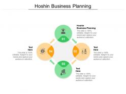 Hoshin business planning ppt powerpoint presentation ideas deck cpb