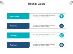 Hoshin goals ppt powerpoint presentation summary elements cpb