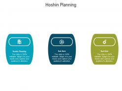 Hoshin planning ppt powerpoint presentation ideas summary cpb