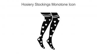 Hosiery Stockings Monotone Icon In Powerpoint Pptx Png And Editable Eps Format
