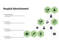 Hospital advertisement ppt powerpoint presentation summary format ideas