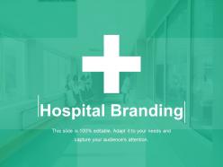 Hospital branding icon powerpoint graphics