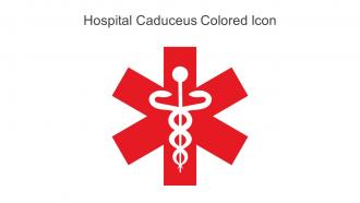 Hospital Caduceus Colored Icon In Powerpoint Pptx Png And Editable Eps Format