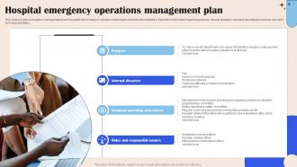 Hospital Emergency Operations Management Plan