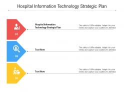 Hospital information technology strategic plan ppt powerpoint presentation visual aids example 2015 cpb