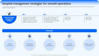 Hospital Management Strategies For Implementing Management Strategies Strategy SS V