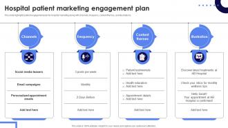 Hospital Patient Marketing Engagement Plan