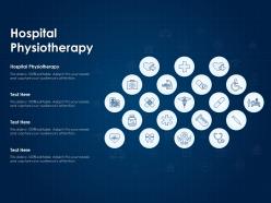 Hospital physiotherapy ppt powerpoint presentation outline design ideas