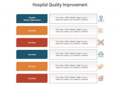 Hospital quality improvement ppt powerpoint presentation gallery designs download cpb