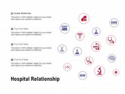 Hospital relationship ppt powerpoint presentation infographic template images