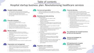 Hospital Startup Business Plan Revolutionizing Healthcare Services Powerpoint Presentation Slides Professionally Researched