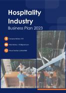 Hospitality Industry Business Plan Pdf Word Document