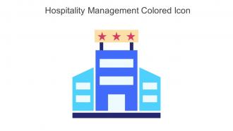 Hospitality Management Colored Icon In Powerpoint Pptx Png And Editable Eps Format