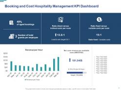 Hospitality Management KPI And Dashboard Powerpoint Presentation Slides