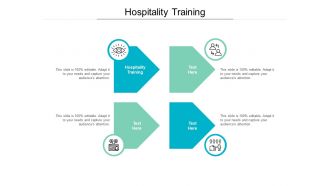 Hospitality training ppt powerpoint presentation summary sample cpb