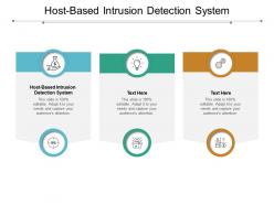 Host based intrusion detection system ppt powerpoint presentation inspiration gridlines cpb